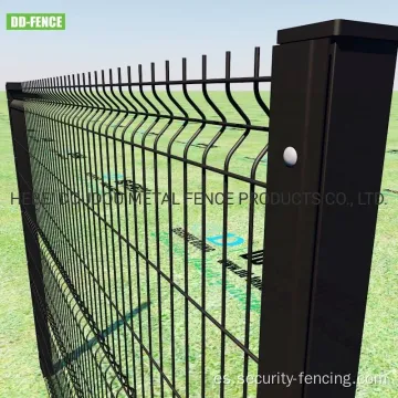 3D V Bending Curved Selded Mesh Mesh Cercado